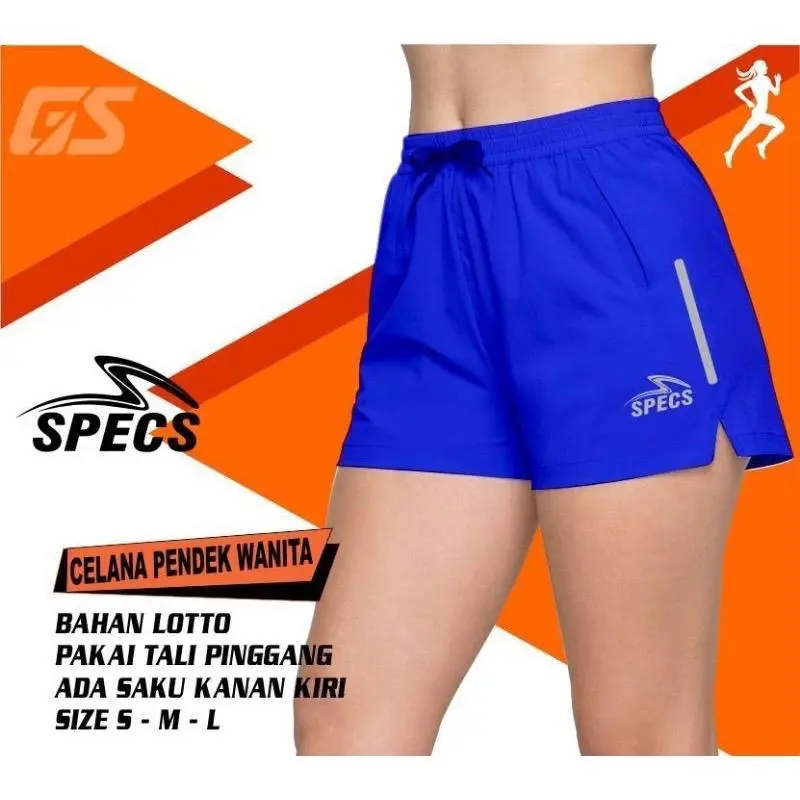 Celana Pendek Olahraga Wanita Running Jogging Lari Badminton Sepeda Workout Gym Fitnes Futsal CHAND SPORT 2
