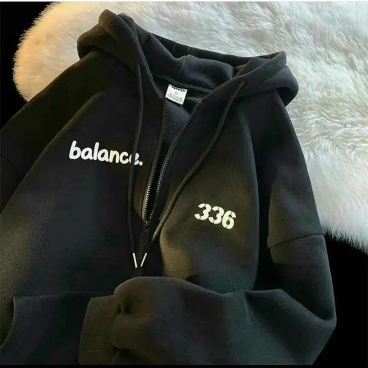 Áo khoác nỉ hoodie nam nữ.áo hoodre from rộng balan 3