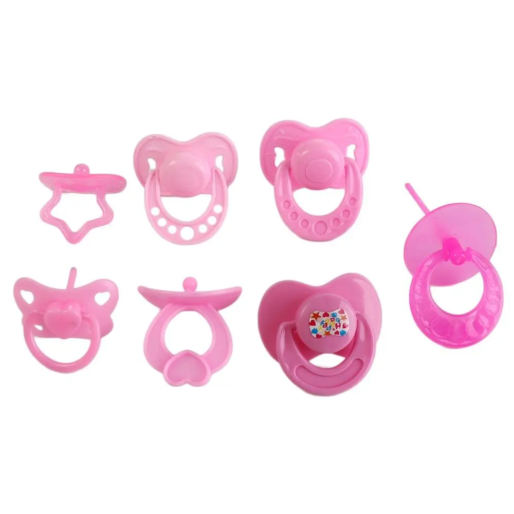 Photo Props Pretend Play Doll Pacifier DIY Decoration Games Toys Miniature Pacifier Plastic Lovely Pacifier Toy Children's Toy