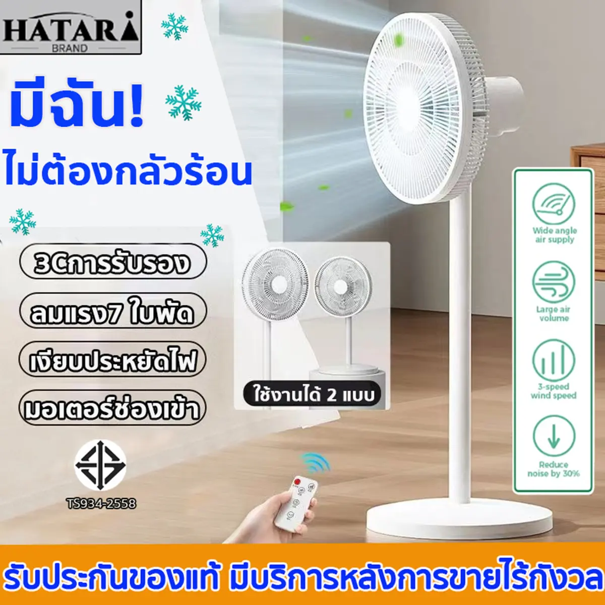 Smart fan พัดลมเงียบอัจฉริยะเจ็ดใบขนาด 16 นิ้ว สบายกว่าแอร์พัดลม พัดลมตั้งพื้น 7ใบพัด เย็นทั้งบ้านใน1นาทีเงียบประหยัดไฟ พัดลมแรงสูง พัดลมสไลด์ พัดลมอุตสาหกรรม
