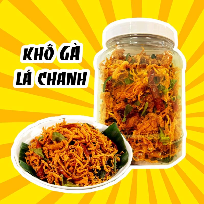 Khô gà lá chanh, Khô gà bơ tỏi - ( CÓ SỈ SLL) Cay Snack