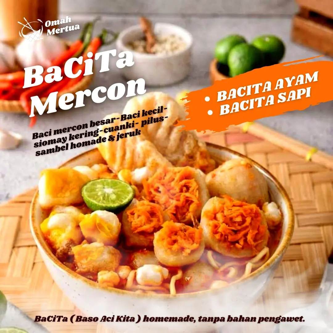 Baso Aci Mercon Sapi cincang