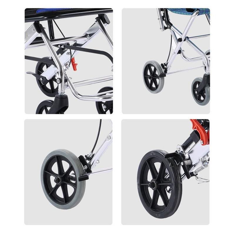 Product Introduction of Flexible 12Inch Shopping Cart Wheels Wear-resistant Anti Slip Travelling Trolley Caster Replacement Wheelchair Rear-wheel Castor Wheelchair Accessories 20