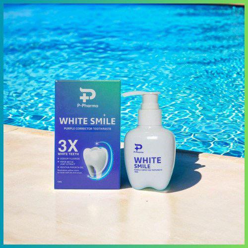 Product Introduction of Combo 2 Kem Đánh Trắng Răng White Smile Giúp Trắng Răng, Hơi Thở Thơm Mát - Lọ 140 gram - Đơn 2 chai 7
