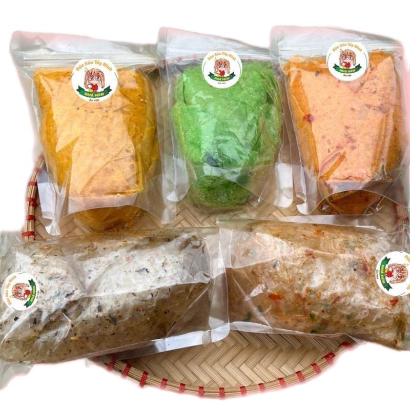 (COMBO 49k 5 túi tổng 500g) bánh tráng rong biển,lá hành,phô mai mè,phô mai tôm,phô mai lá dứa sữa ăn vặt snack ngon