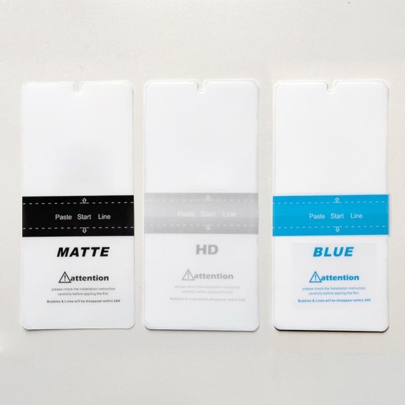 Product Introduction of Anti-Glare Hydrogel Film For Xiaomi POCO C65 C61 C50 C55 C51 C3 C31 C40 X6 Neo X5 Pro Anti Blue-Ray Screen Protector For Xiaomi POCO X4 GT X3 Pro X2 Matte HD Film 30