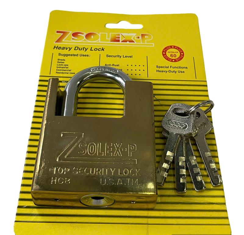 [Quyenleodaily] Ổ khoá Zsolex Pro Max cỡ lớn 60mm phiên bản chống cắt, chống trộm chuyên dùng khóa cửa, khoá nhà, khoá tủ,...