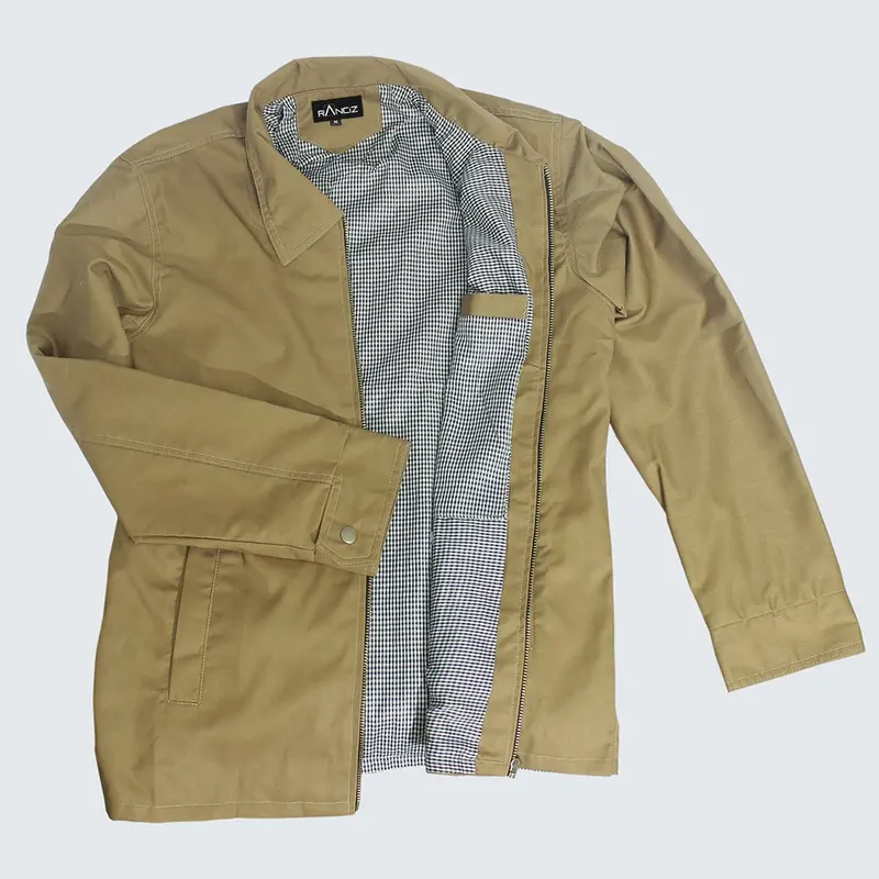 Jaket pria formal bahan catton 4