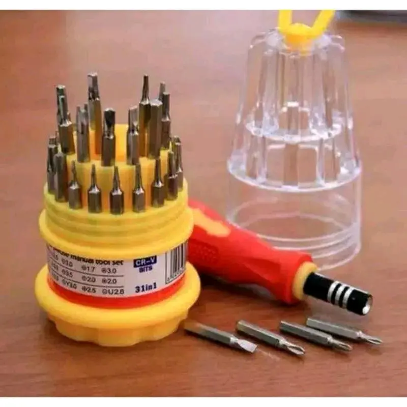 Obeng set 31 in 1 Serbaguna Multifungsi | Obeng Telur 0