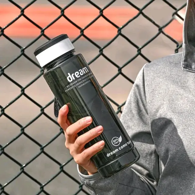 Botol Air Minum Olahraga Dream Jumbo 1 Liter Infused Water Murah BPA Free Ungu Bottles Kitchenware Biru 3
