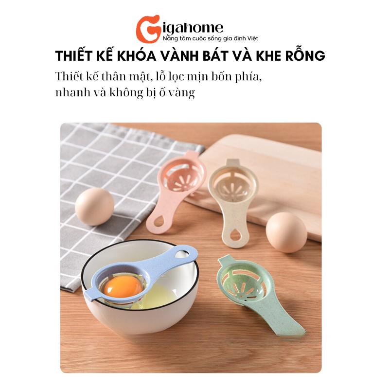 Product Introduction of Đồ Tách Lòng Đỏ Trứng Gà GIGAHOMEVN Chất liệu Bằng Rơm Lúa Mì, Chịu Nhiệt Cao 5164 10
