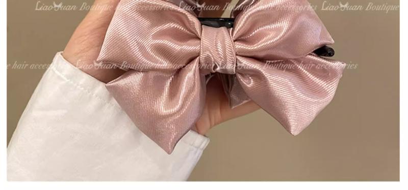 Product Introduction of French High-quality Ball Head Grip 2024 New Bow Hairpin Female Shark Head Clip Jewelry 23