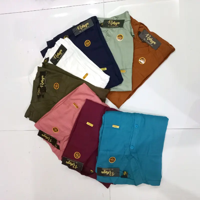 setelan rasya oneset botega bahan rayon twill set botega polos setelan wanita viral kekinian bahan tweel one set ld 120 Polos 6