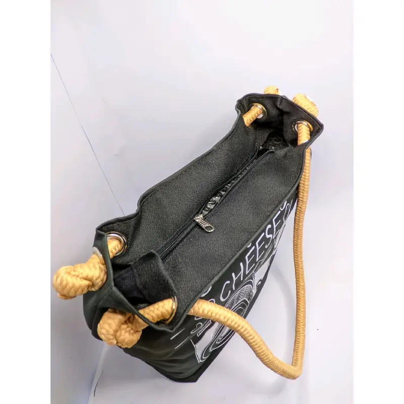 Tas Totebag Wanita Cordura Dengan Tali Sumbu Resleting Furing 5