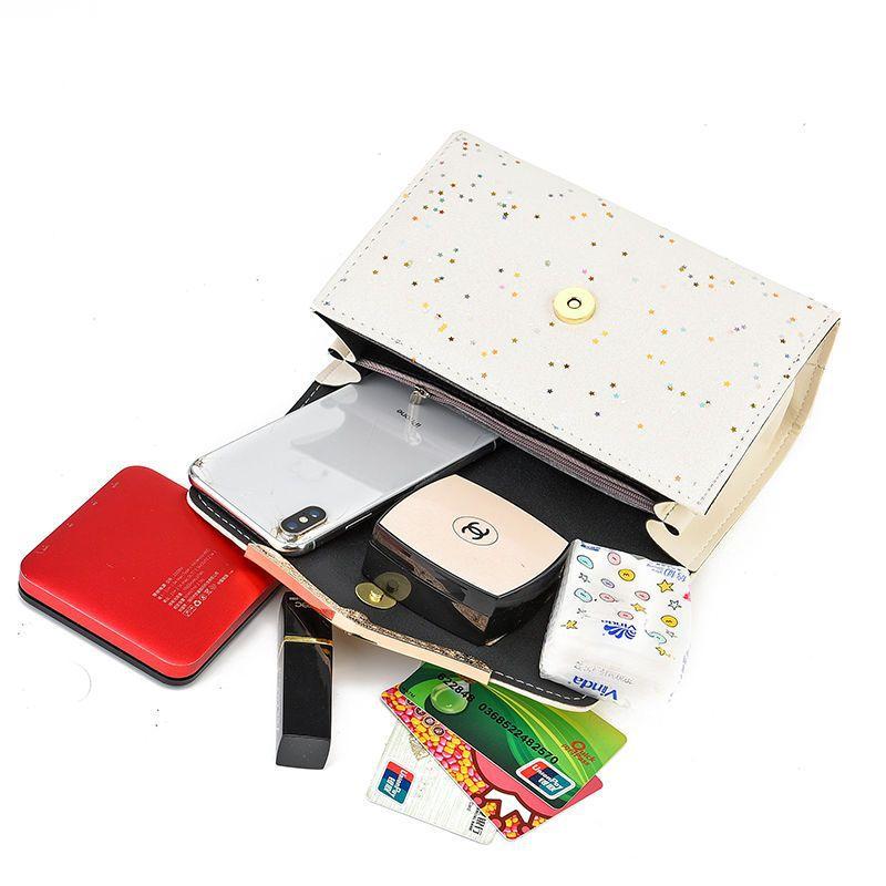 Tas Wanita Bisa Jinjing & Selempang - Glitter yang Meledak, Warna Cerah Aesthetic! Anak Muda Wajib Punya