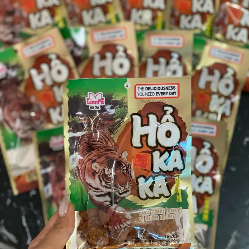 Snack thịt hổ kaka, đồ ăn vặt cổng trường