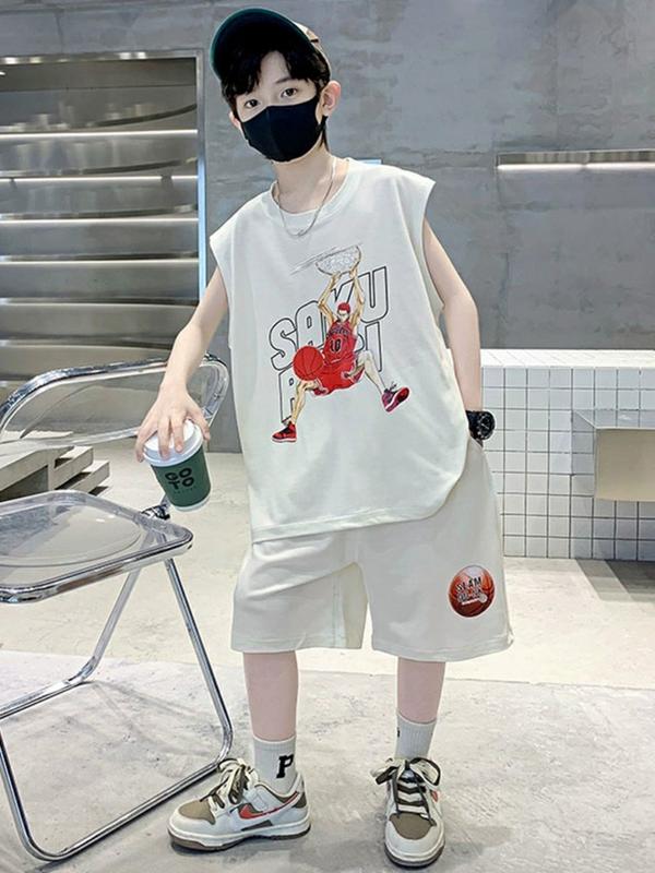 Bộ 3 lỗ mùa hè cho bé trai từ 17-45 kg mặc vừa ,phong cách cá tính .Chất cotton cá xấu mềm mịn thấm hút mồ hôi, đường may kĩ 1