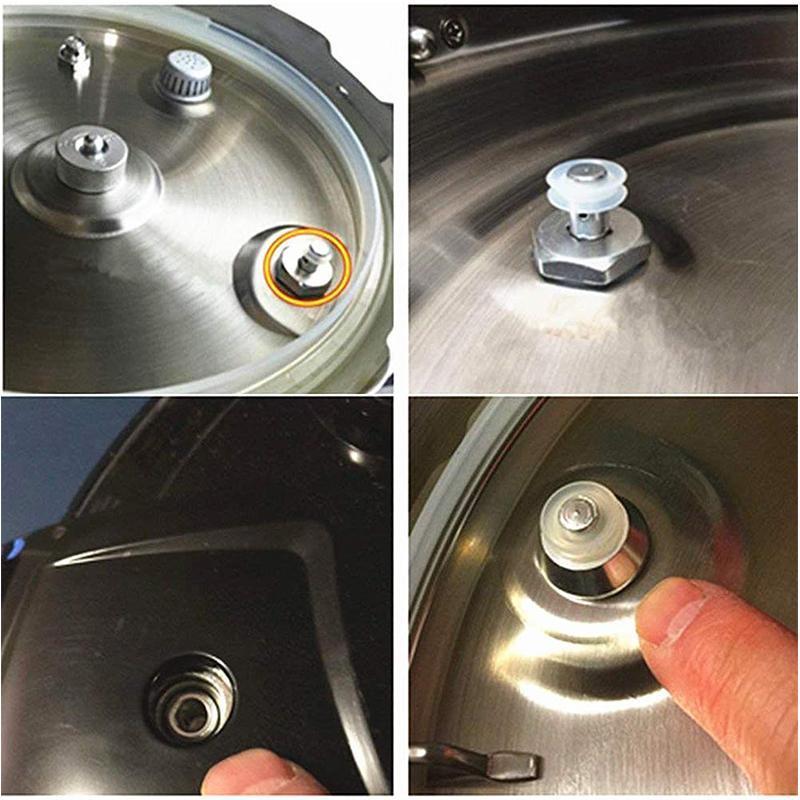 Electric Pressure Cooker Float Valve Parts Floating Seal Strip Non-Toxic Sealer Gasket Sticker Rubber Ring 8