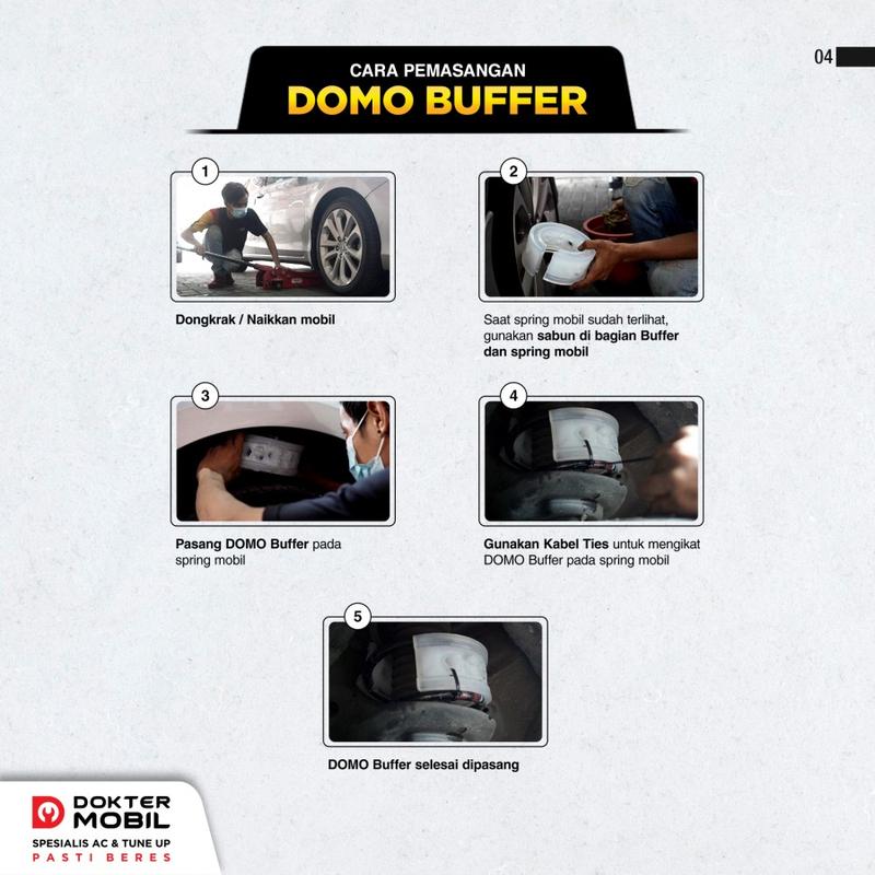 DOMO BUFFER - SPRING BUFFER DAMPER SHOCK MOBIL ANTI LIMBUNG MOBIL JADI STABIL 5