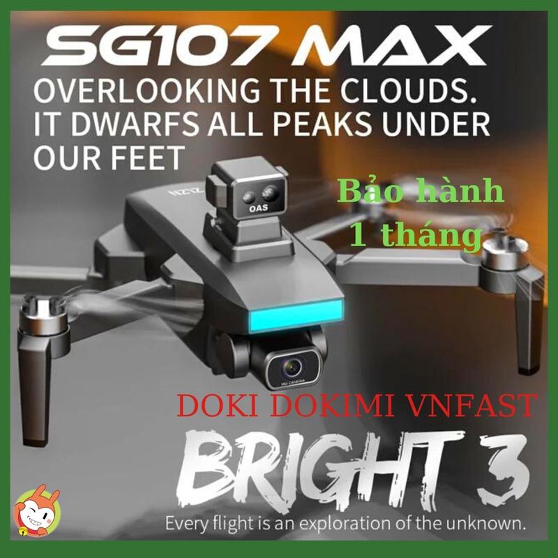 Flycam Sg107 Max bản có cảm biến va chạm Drone Camera