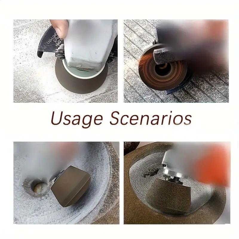 Grinding Wheel Emery Cup Polishing Wheel, Stone Grinding Head, Grinding Polishing Trimming Tools 4