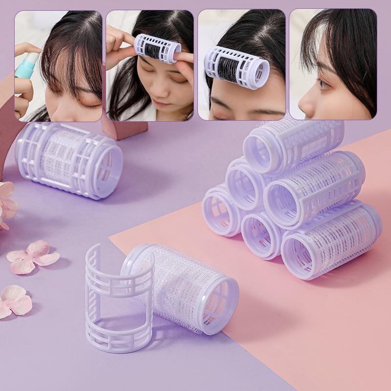 Product Introduction of 1/3/4Pcs Bang Rollers Self-adhesive Lazy Bangs Roller Hair Curlers Hair Curling Air Bangs Roller Clips Styling Tools 17