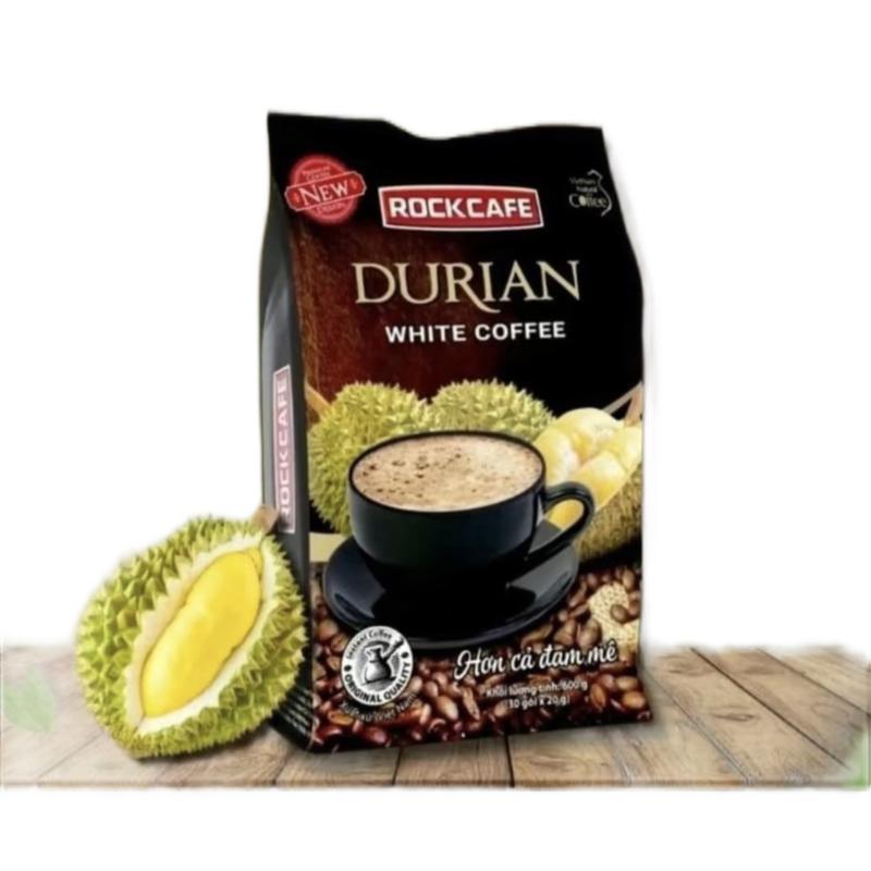  Cà phê sầu riêng  30 gói mỗi túi  Rockcafe coffee Hơn cả đam mê vị sầu riêng cà phê 3 trong 1 Socola 