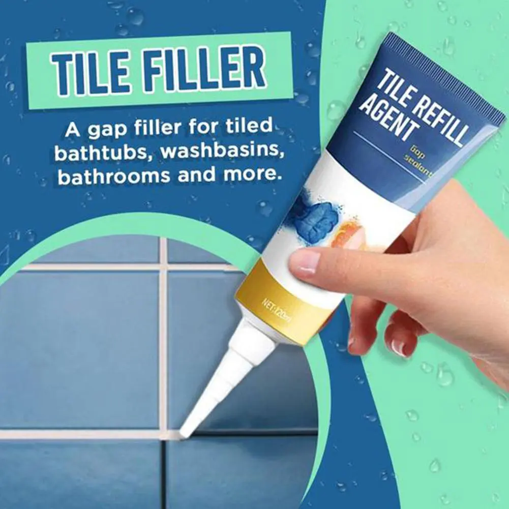 Silicon Sealant for Kitchen Bathroom Seam Repair Waterproof Mildewproof Wall Edge Sealing Glue L3B0