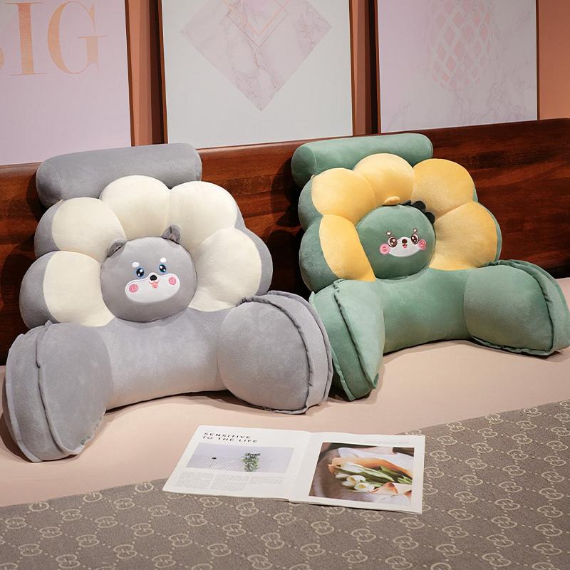 Product Introduction of Flower Office Waist Cushion Cushion Waist Support Long-Sitting Artifact Waist Support Pillow Chair Sofa Seat Back Cushion 12