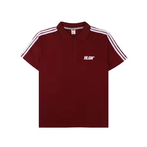 HOOLIGANS Polo Shirt Linea 22.4 Maroon
