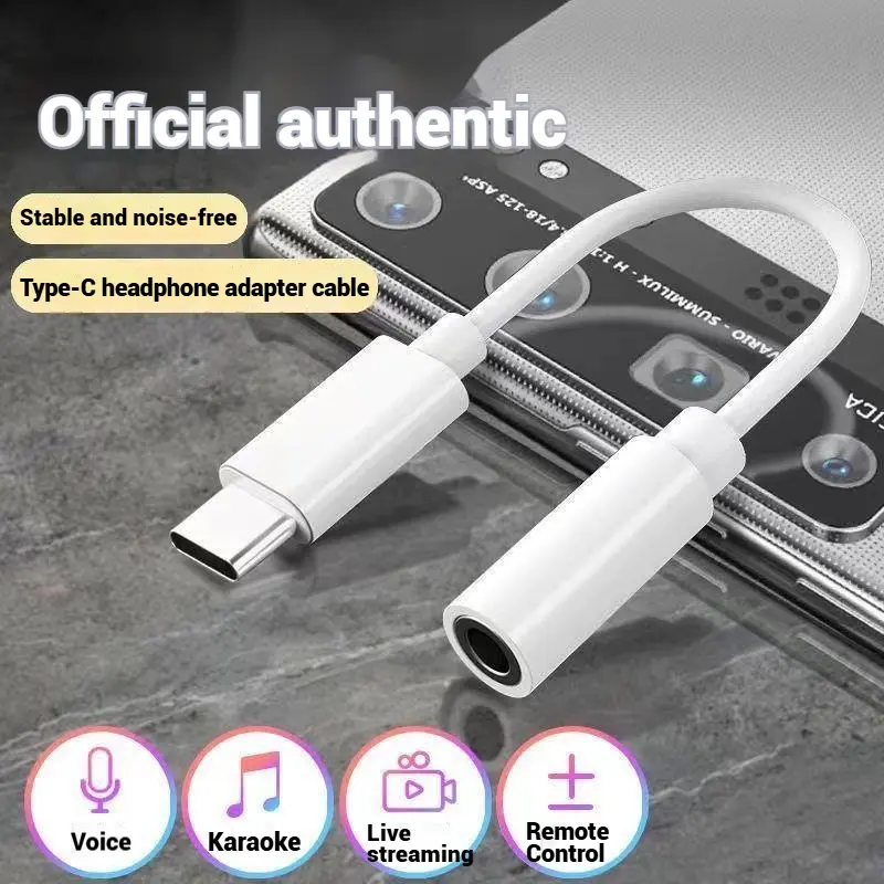 Bộ Chuyển Đổi Bộ Chuyển Đổi Tai Nghe, Áp Dụng Cho Huawei, Oppo, Vivo, Xiaomi, samsung Cáp Âm Thanh, Chơi Game + Giọng Nói + Âm Nhạc + Điều Khiển Dây rắc  chuyển Phụ Kiện cáp  chuyển  Đổi    vùng lại về việt nam bộ  chuyển rắc  chuyển 2 đầu 0