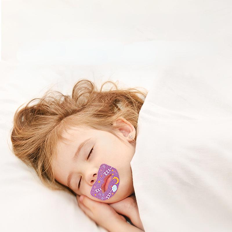 Product Introduction of 1Pcs Stickers Children Adult Night Sleep Lip Nose Breathing Patch Mouth Tape 2
