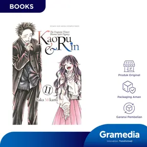 Gramedia Buku Komik The Fragrant Flower Blooms with Dignity - Kaoru & Rin 11 (SAKA MIKAMI)