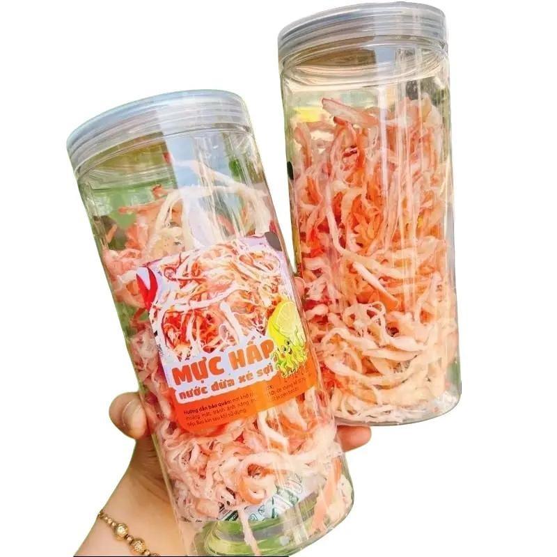 Mực Thái Xé Sợi Hấp Dừa Loại 1 Thơm Ngon - Ăn Vặt Snack Food Chua Thức Ăn Đường khô  mực chang
