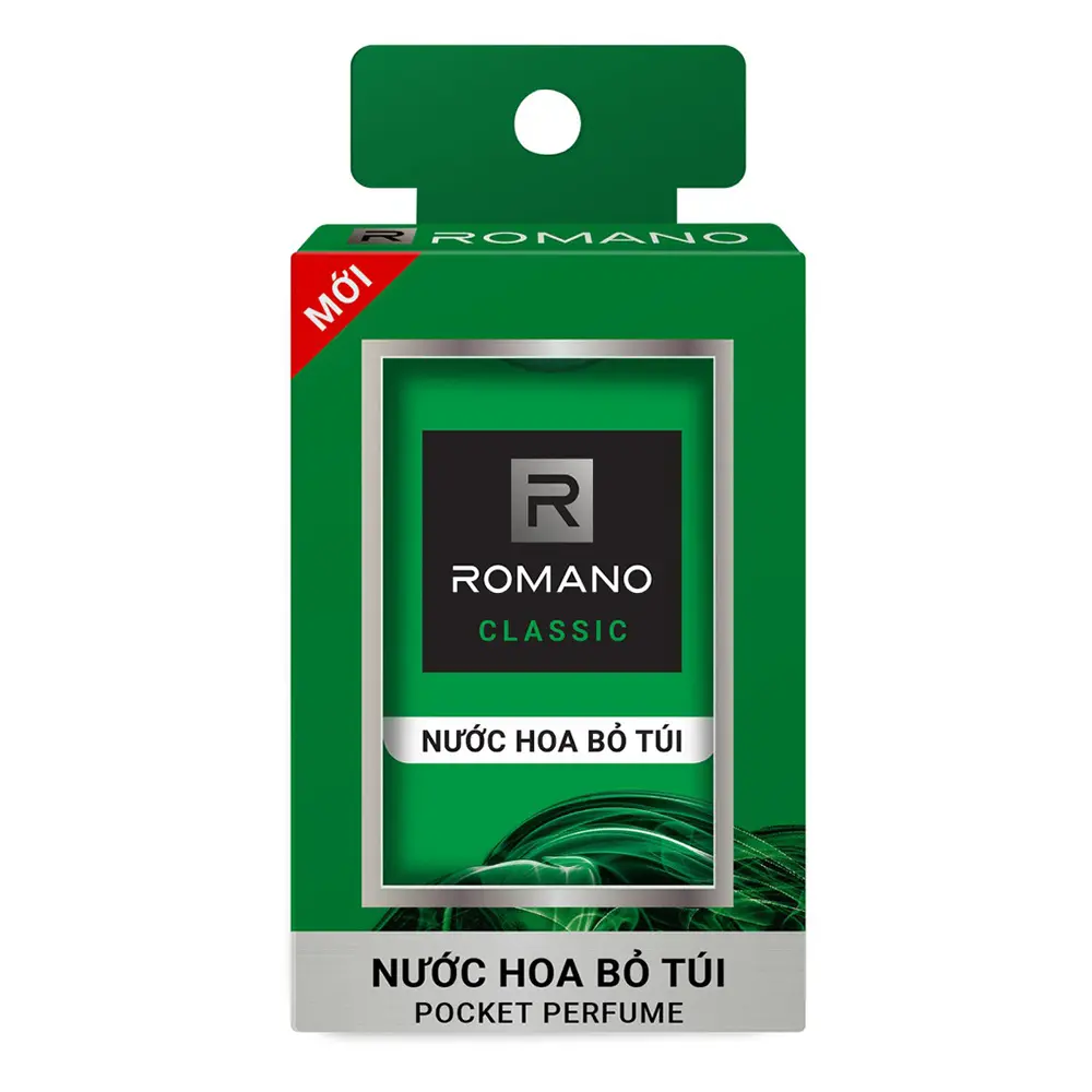 [Gift] Nước hoa bỏ túi Romano  EDT 18ml mùi bất kỳ