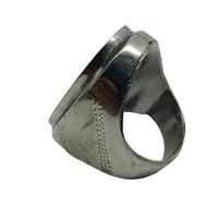 Gambar Emban Cangkang Ring Cincin Baja Putih Jumbo 35x20- VeE Cincin Pria - 8 dari Vee Jewelry Store Kota Bekasi 5 Tokopedia
