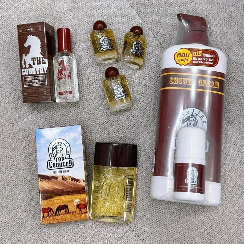 Nước Hoa Ngựa Đỏ Thơm Phấn Sang Xịt Thơm Perfume Cosmetic 0
