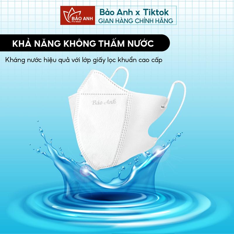 [ Thùng 500 Cái ] Khẩu Trang 5D CAREYON Chống Tia UV, Khẩu Trang Y Tế 3 Lớp Kháng Khuẩn Cao Cấp 4