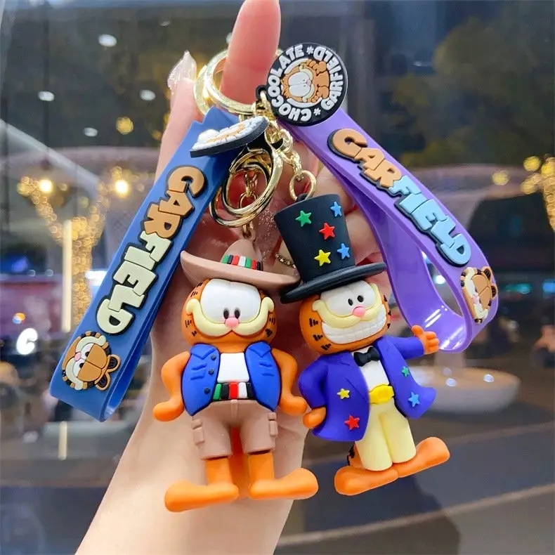Móc chìa khóa hoạt hình mèo Garfield