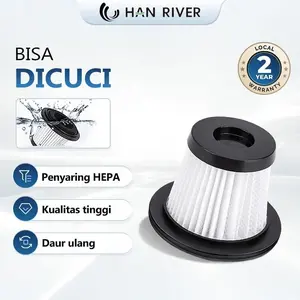Filter saringan debu vacuum cleaner Han river / Filter hepa Vacuum HAN RIVER berbagai tipe Hepa Filter For Vacuum Cleaner