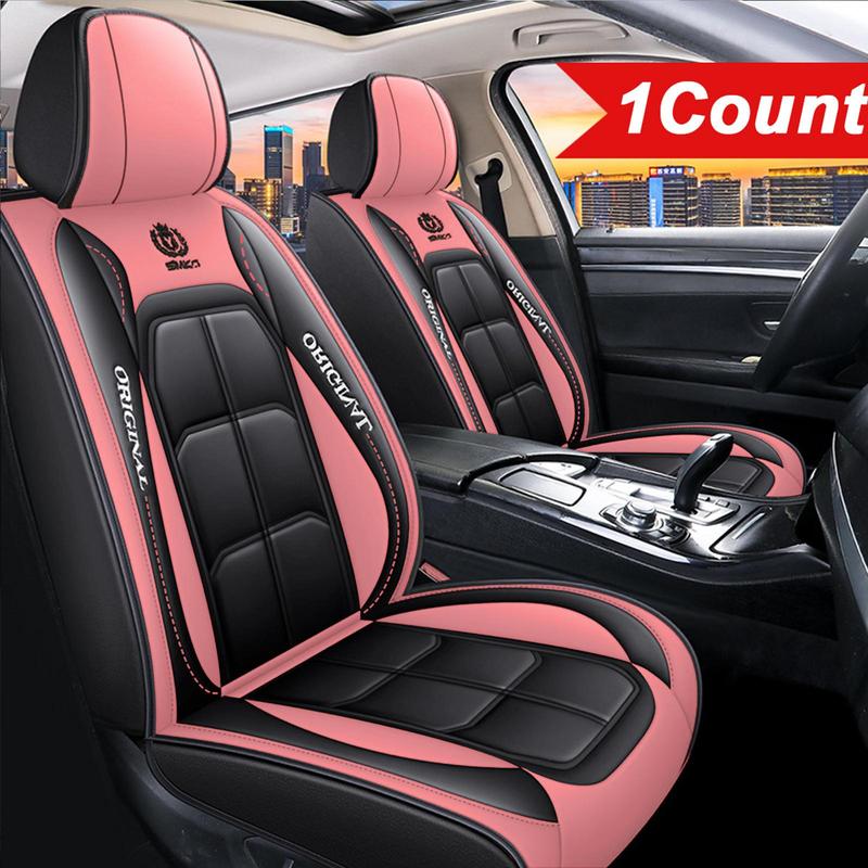 Product Introduction of Car Seat Cover, 1 Count PU Leather Car Seat Protector, Universal Fit for Sedans, SUVs, Trucks, Easy To Install, Car Interior Accessories for Mazda 6 Accessories, Boyfriend Gift, Men Gifts 5