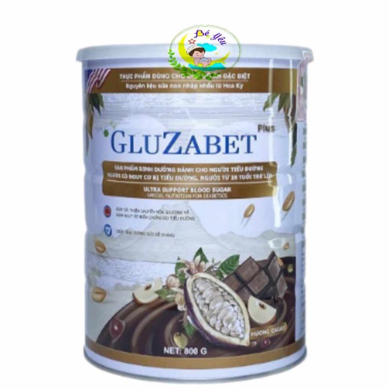 Sữa gluzabet 800gr vị ca cao sữa non tiểu đường