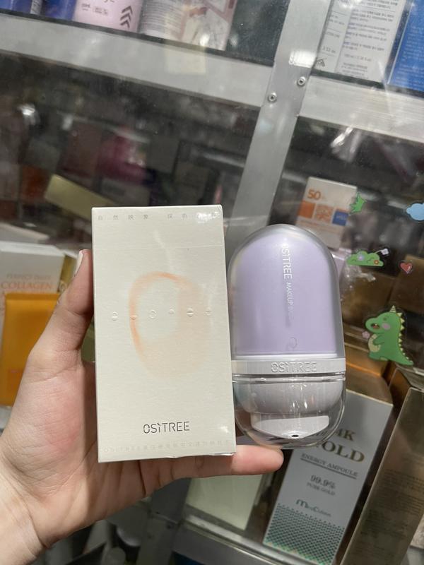 OSITREE Kem che khuyết điểm dưỡng ẩm kem đổi màu, kem nền dạng lỏng kem lót trang điểm 32g 1