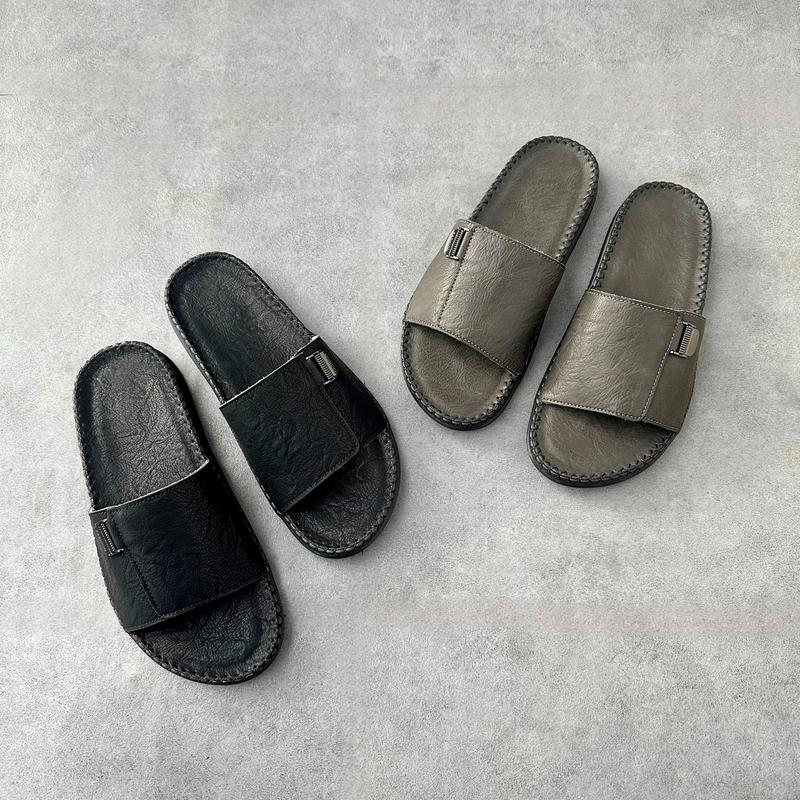 [ Dép Chống Nhăn Khoá Fashion ] -  Dép Nam  Dép Doctor Khoá FASHION Cao Cấp Da Xuất Nhập, Bản Đế Vừa Lót Mút Êm Chân, Đế Cao Su Đúc Khâu Chỉ Slipper Nam