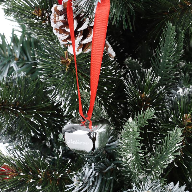 Decoration Holiday Craft Christmas Jingle Bells Christmas Believe Bells Ornament Joy 5