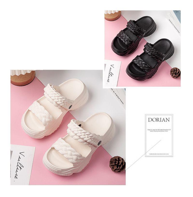 Product Introduction of Dép Nữ, Hàng Mới Về 25 Tháng 6 2022, Đế Eva, Chống Trượt, Siêu Nhẹ, Siêu Mềm, Đế 6cm, Tích Hợp Màu Maillard 14