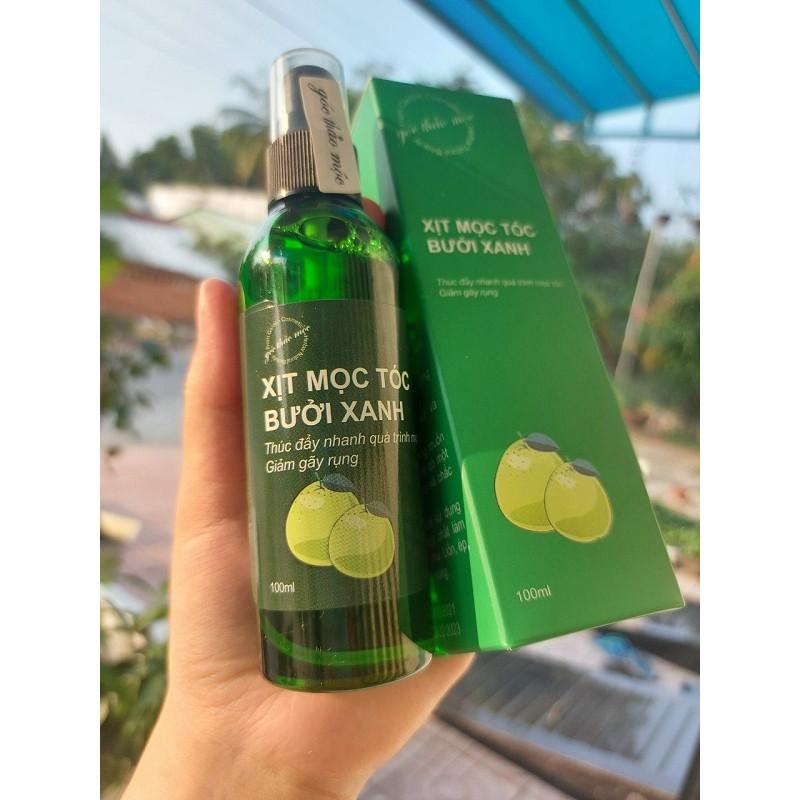 CHAI XỊT MỌC TÓC BƯỞI XANH, KÍCH THÍCH MỌC TÓC HIỆU QUẢ SAU 2 TUẦN 100ML 2