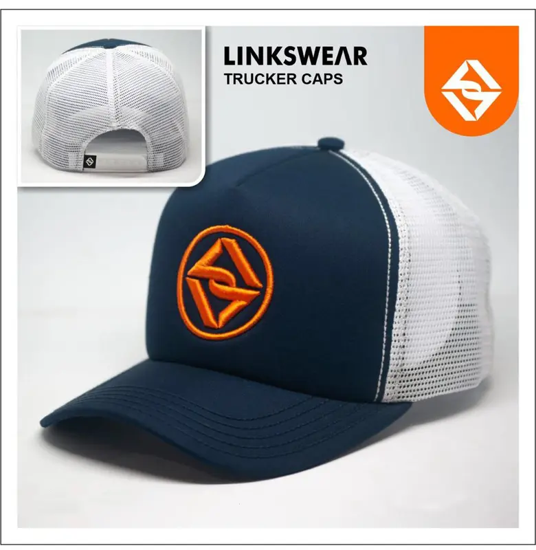 Topi Jaring Distro Pria Trucker Hat Original Linkswear 1