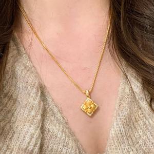 ใหม่ทองย้อนยุคสไตล์พระราชวังหรูหราเบาๆและเป็นที่นิยมโซ่กระดูกไหปลาร้า อ เ ส ของ ขวัญ