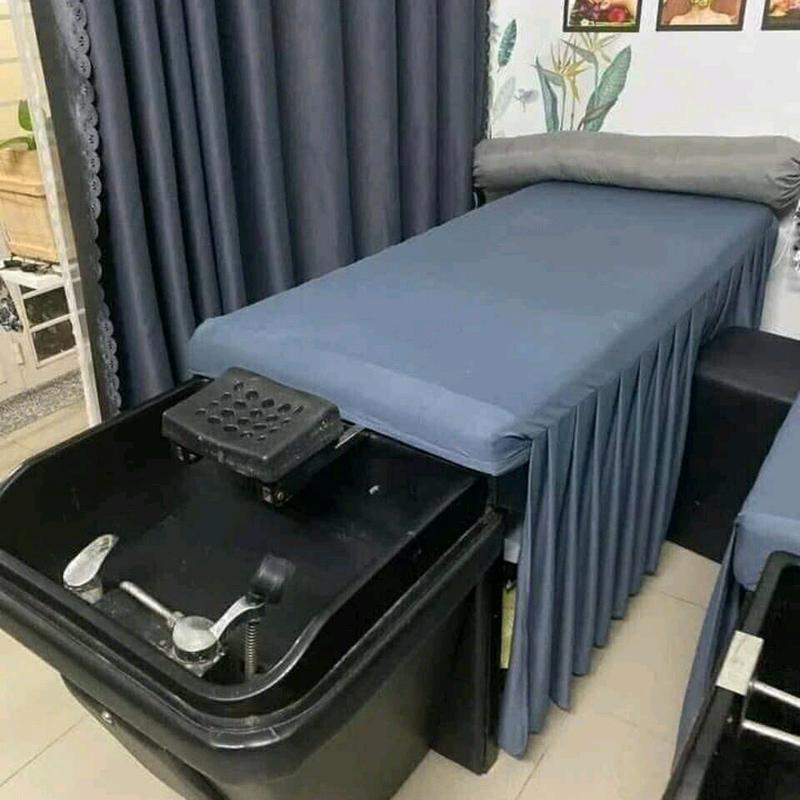 Ga Phủ Dường Gội 2in1 Vải Thun Kích Thước 70*140 - Màu Xám Trang Nhã cotton giường chuppi nệm vỏ gối ếch xanh mềm mại chống fitted sheet dệt phẳng giặt máy đầu gấu trắng ửng hồng - hồng ruột